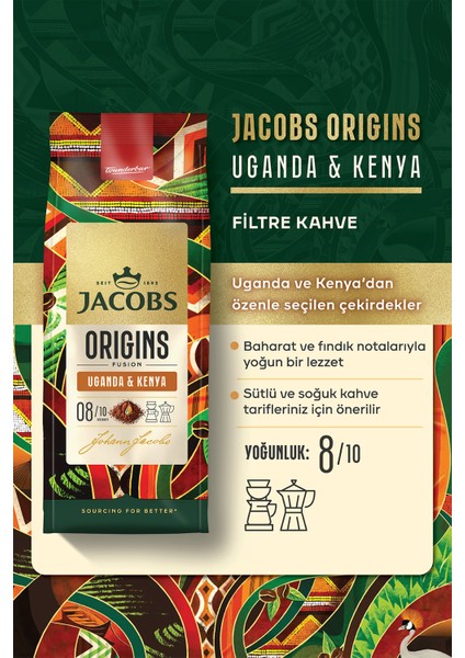 Origins Uganda & Kenya Filtre Kahve 200GR x 2 Adet fiyatları