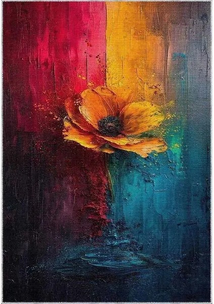 , Makinede Yıkanabilir, Kaymaz Taban, Dijital Baskı, Dikdörtgen, Çok Renkli, Salon Halısı, Oturma Odası Halısı, Mutfak Halısı fiyatları