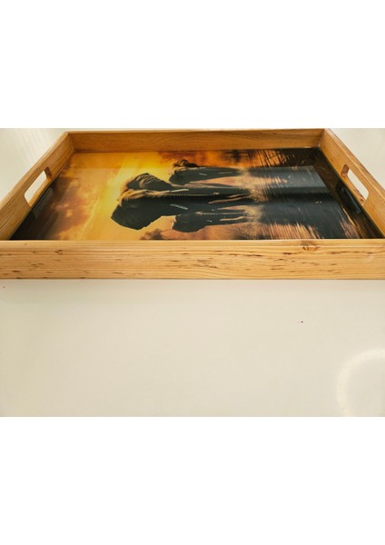 Ahşap Epoksi Servis Tepsisi & Fil Temalı fırsatları