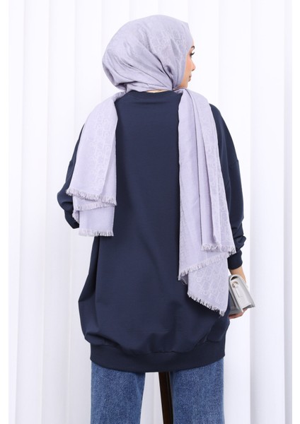 Antrasit Önü Kısa Arkası Uzun Oversize Sweatshirt fırsatları