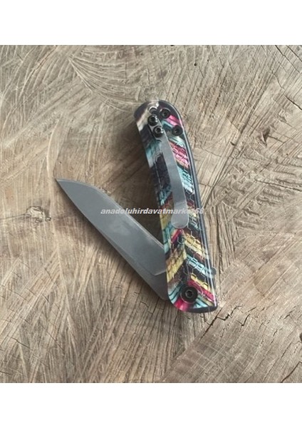 4116N Çakı Özel Çelik Çakı Cep Çakısı Kamp Çakısı Klipsli Carbon 18CM fırsatları