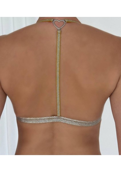 Simli Ön Klips Detaylı Dantel Sütyen – Desteksiz 75-90 B Cup modelleri