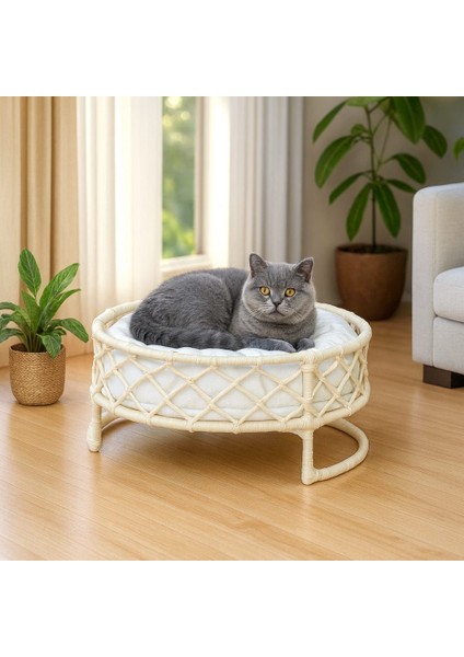Kedi Köpek Yatağı Hamak El Işçiliği