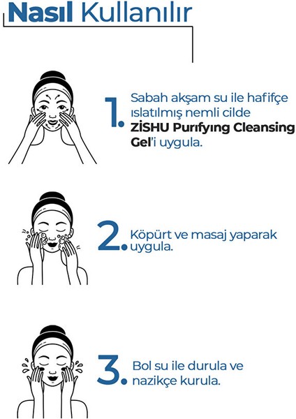 ZİSHU Arındırıcı Temizleme Jeli – Yağlı, Karma ve Kuru Ciltler İçin indirimleri