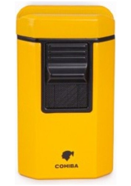 4 Torch Jet Alevli Sarı Puro Çakmağı - CCM0611