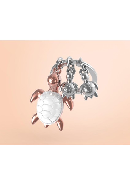 Metalmorphose Anahtarlık Kaplumbağa Ailesi fiyatları