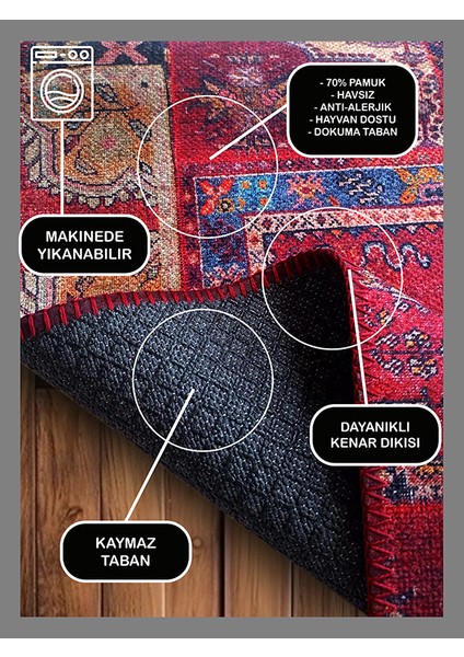 , Makinede Yıkanabilir, Kaymaz Taban, Dijital Baskı, Oval, Çok Renkli, Salon Halısı, Oturma Odası Halısı, Mutfak Halısı modelleri