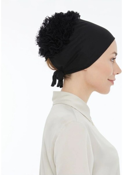 Mrm Fırfırlı Bone - Siyah