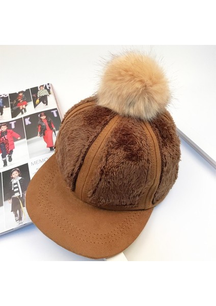 Çocuk Ponponlu Şapka