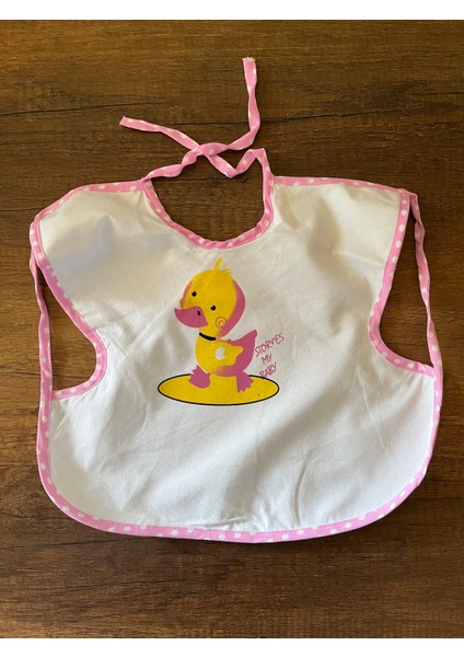 1 Adet Ördek Figür Yenidoğan Kız Erkek Bebek Çocuk Önlük Mama Önlüğü