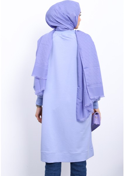 Lila Yanları Yırtmaçlı Modal Tunik fırsatları