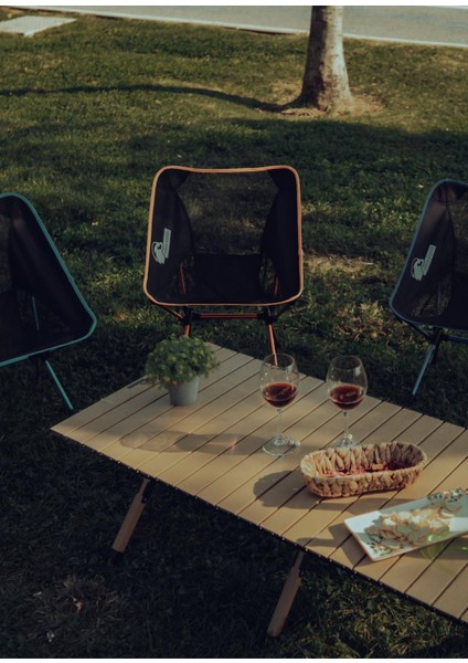 Loki Çantalı Katlanır Sandalye Turuncu