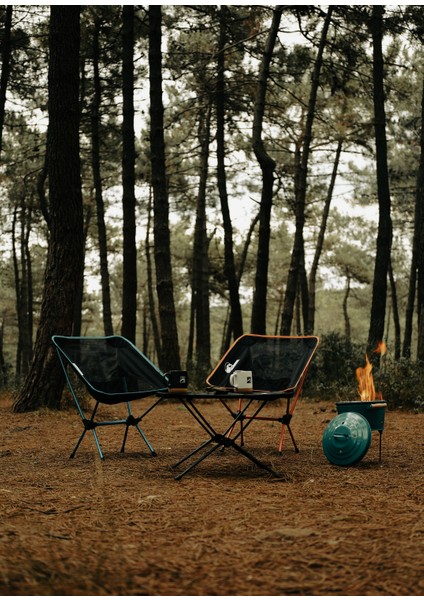 Loki Çantalı Katlanır Sandalye Turuncu