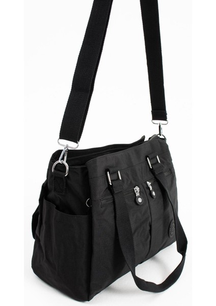 Kadın Büyük Boy Bölmeli Çanta Siyah fiyatları