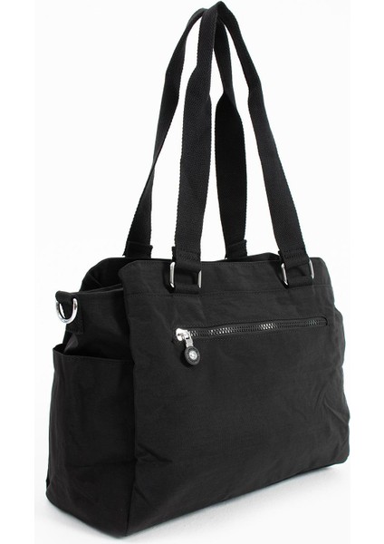 Kadın Büyük Boy Bölmeli Çanta Siyah modelleri