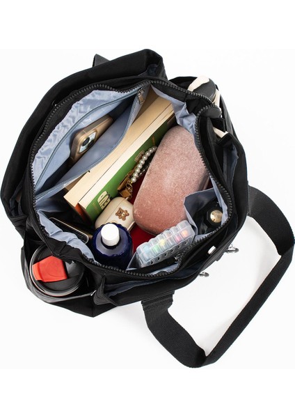 Kadın Büyük Boy Bölmeli Çanta Siyah fırsatları