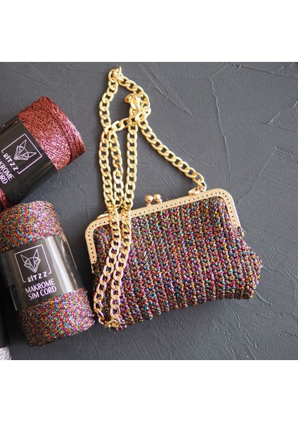 Makrome Sim Cord 2 mm B018 Sarı Siyah fiyatları