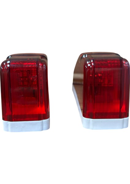 Büyük Tepe Lamba 6 LED 24V Kırmızı (Tas C2C) 2 Adet Fiyatı fiyatları