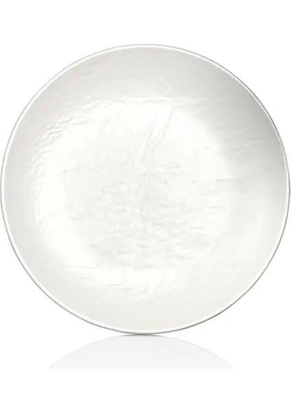 M11920.CW - Tilda Matt 6'lı Krem Beyaz Yuvarlak Pilav Tabak Seti 20 Cm, Thermoset Melamin fiyatları