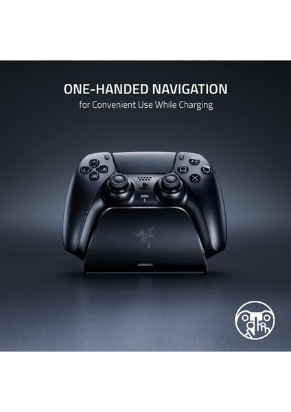Quick Charging Stand - Hızlı Şarj Istasyonu Ps5 Dualsense Kablosuz Kumanda Için (Kavisli Kabuk indirimleri