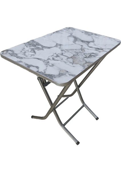 Mdf 2 Kişilik Çok Amaçlı Masa 68X48 Mutfak Masası Montajsız