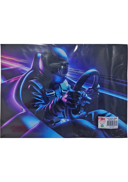 Araba Yarış Desenli Çıt Çıtlı Zarf Dosya - 1 Adet fiyatları