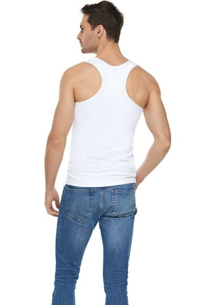 Momslab 3 Lü Paket Likralı Pamuklu Erkek Sporcu Atlet