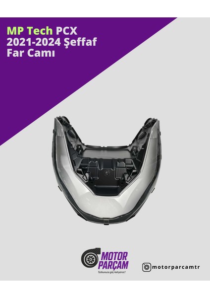 Honda Pcx 2021-2024 Şeffaf Far Camı fiyatları