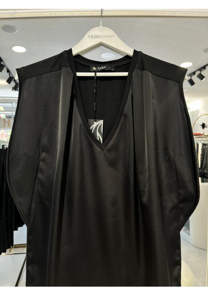 Nars Bluz V Yaka - Siyah - 1 modelleri