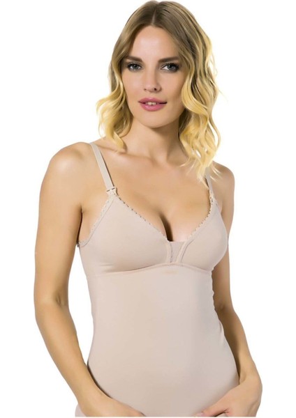 Kadın Bej Lohusa Emzirme Atleti 3050 fiyatları