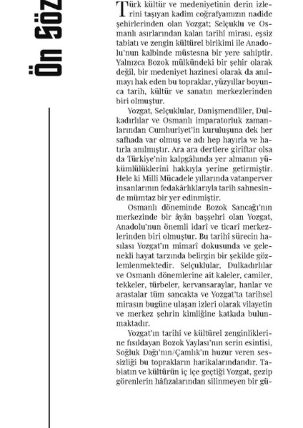 Yozgat'ta Zaman - S. Burhanettin Kapusuzoğlu - Ötüken Neşriyat