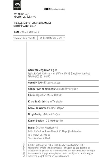 Yozgat'ta Zaman - S. Burhanettin Kapusuzoğlu - Ötüken Neşriyat