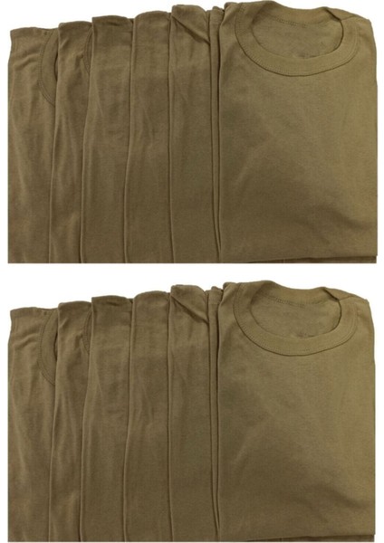 Erkek Yeşil Asker Atleti 12 Li Paket