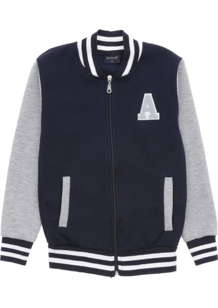 Erkek Çocuk Hırka 3 Iplik Şardonlu