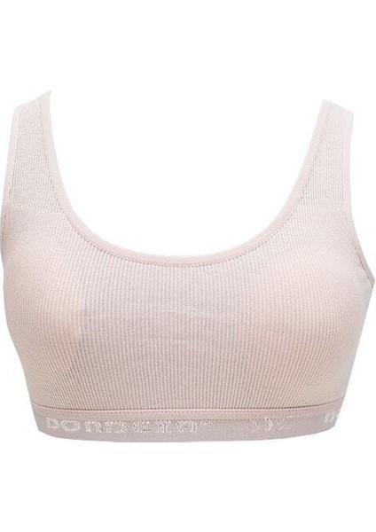 Genç Kız 6'lı Kaşkorse Pedli Düz Geniş Askı Alıştırma Yarım Atlet Büstiyer indirimleri