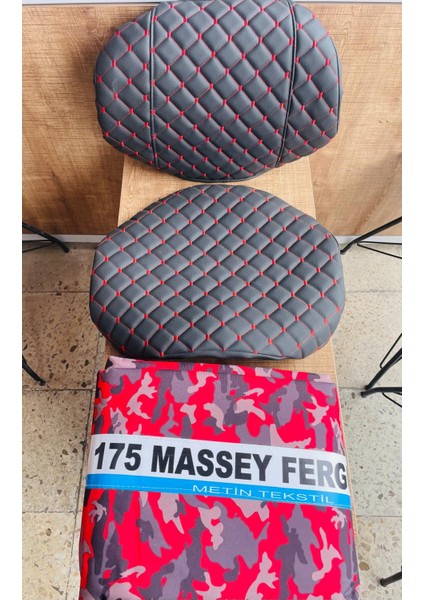 Massey Ferguson 175 Uyumlu Lüx Branda Deri Koltuk Kılıfı Hediyeli