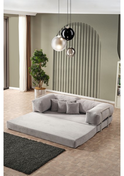 Legom Lucas Aktivite Koltuğu Yatak Olabilen Çok Amaçlı Kanepe L Koltuk Gri indirimleri