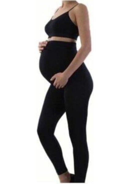 Kadın Penye Elastan Yüksek Bel Hamile Tayt Yeni Sezon fiyatları