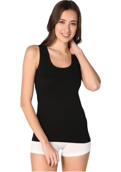 Kadın Siyah 3'lü Paket Atlet ELF568T0136CCM3