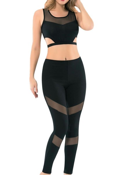 Kadın Tül Detaylı Tayt fiyatları