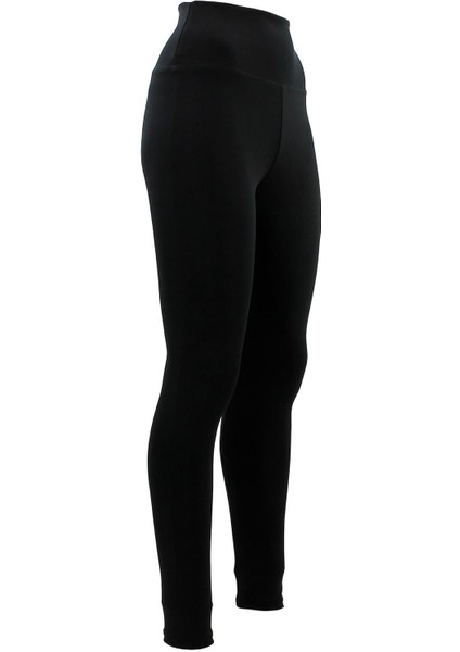 Kadın Siyah Sıkılaştırıcı 1 Beden Küçük Gösteren Yüksek Bel Tayt