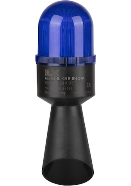 Ilx İL-XMB-BH-24M ,24VDC 130DB Mavi Multi Tepe Lamba