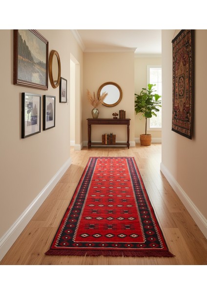 Etnik Motifli Otantik Dekoratif Kilim Desenli Halı M1