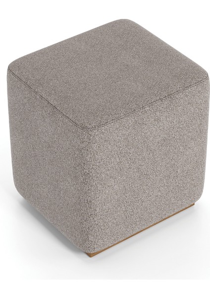 Marsana Sehpa Pufu, Dokuma Kumaş - Bej