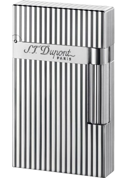 Ligne 2 Briquet Lignes Verticales Argent Çakmak 16817