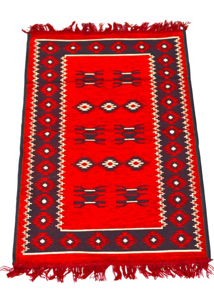 Etnik Motifli Otantik Dekoratif Kilim Desenli Halı M1 fiyatları