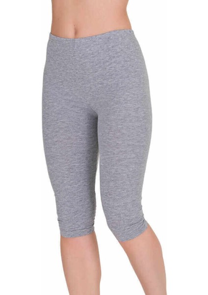 Pamuklu Dizaltı Tayt