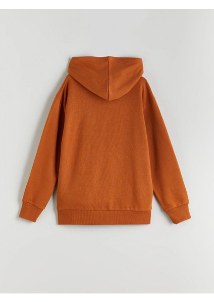 Lcw Kids Kahverengi Kapüşonlu Erkek Çocuk Sweatshirt fiyatları