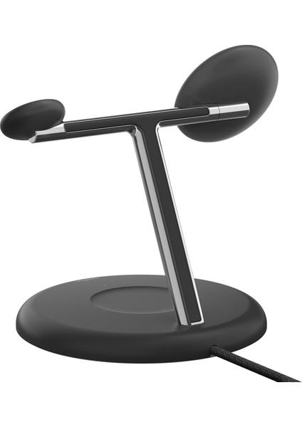 3'ü 1 Arada Manyetik Magsafe Uyumlu Qi2 15W Kablosuz Şarj Standı, Iphone 16, 15, 14 ve 13 Ser modelleri