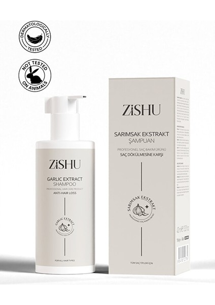 ZİSHU Sarımsak Özlü Şampuan – Saç Dökülmesine Karşı 400 ml indirimleri